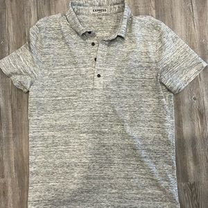 Two Gray Men Express shirts. Both in great condition. Size Large. No holes.